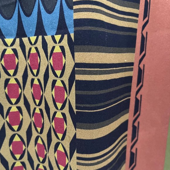 Classiques Entier Graphic Silk Dress Size 8 - Picture 6 of 6